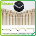 ZP-016 Hot Selling Flexible PVC curtain track light weight curtain track bendable bathroom decor
